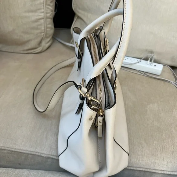 Kate Spade Charlotte Street Sloan Ostrich Egg Saffiano Leather Shoulder Bag